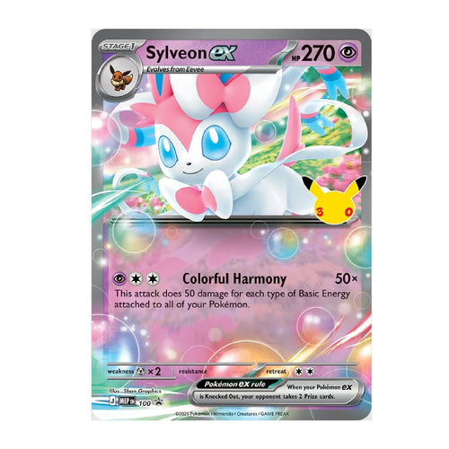 Pokemon TCG: 30th Celebration - Sylveon ex Box
