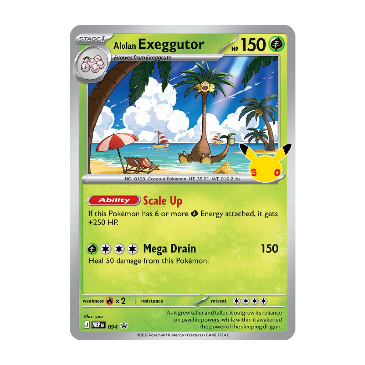 Pokemon TCG: 30th Celebration - Tech Sticker Collection