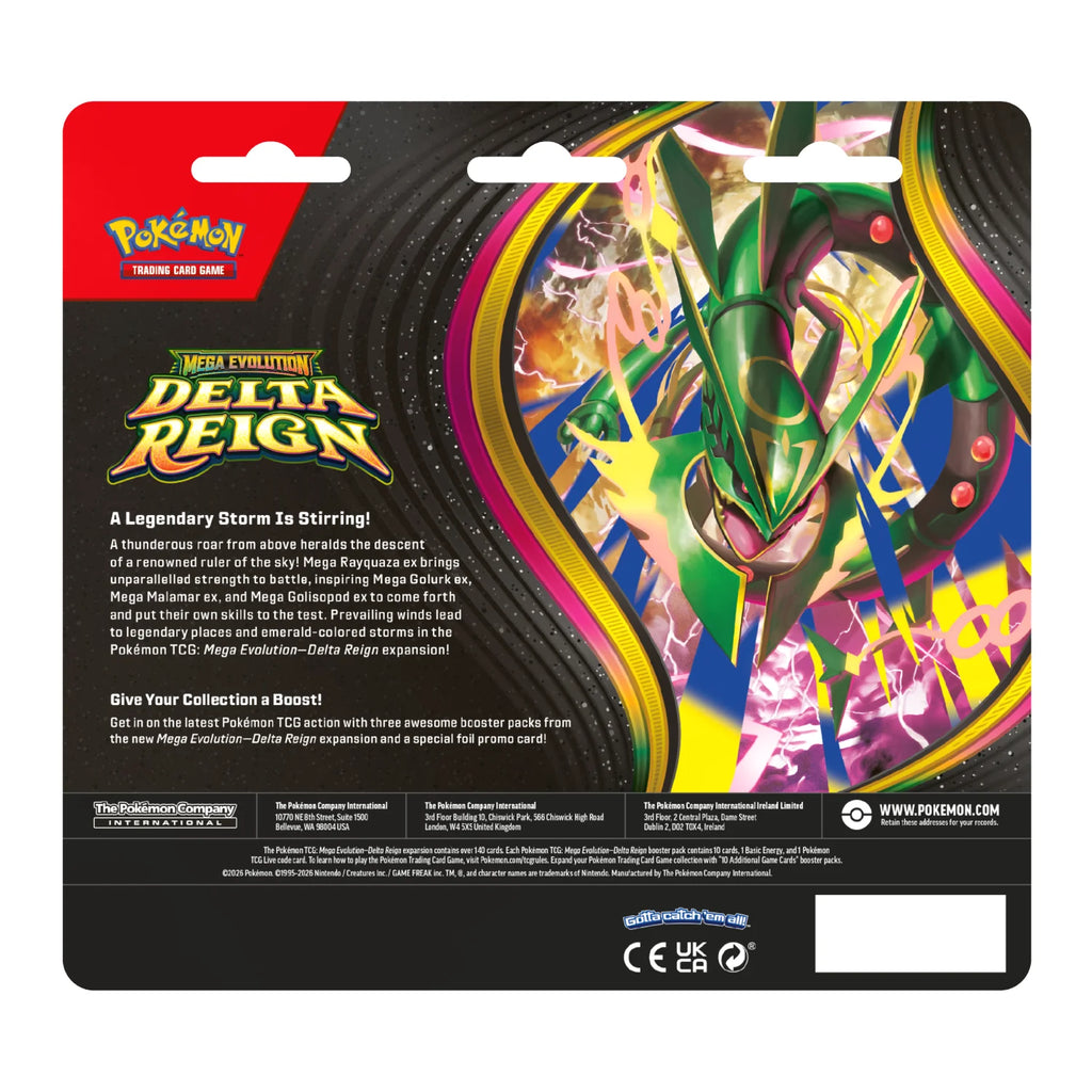 Pokemon TCG: Delta Reign - 3 Pack Blister