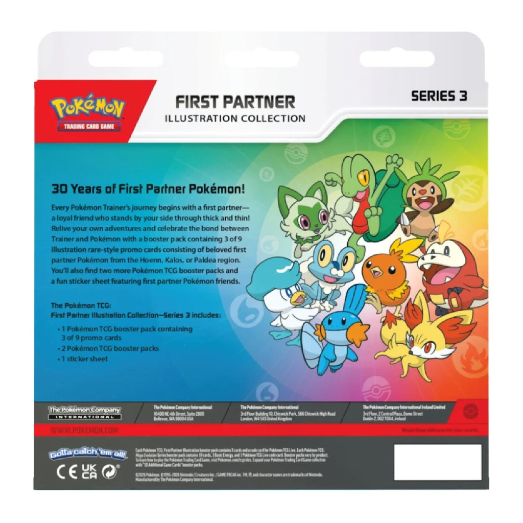 Pokemon TCG: First Partner Illustration - Series 3