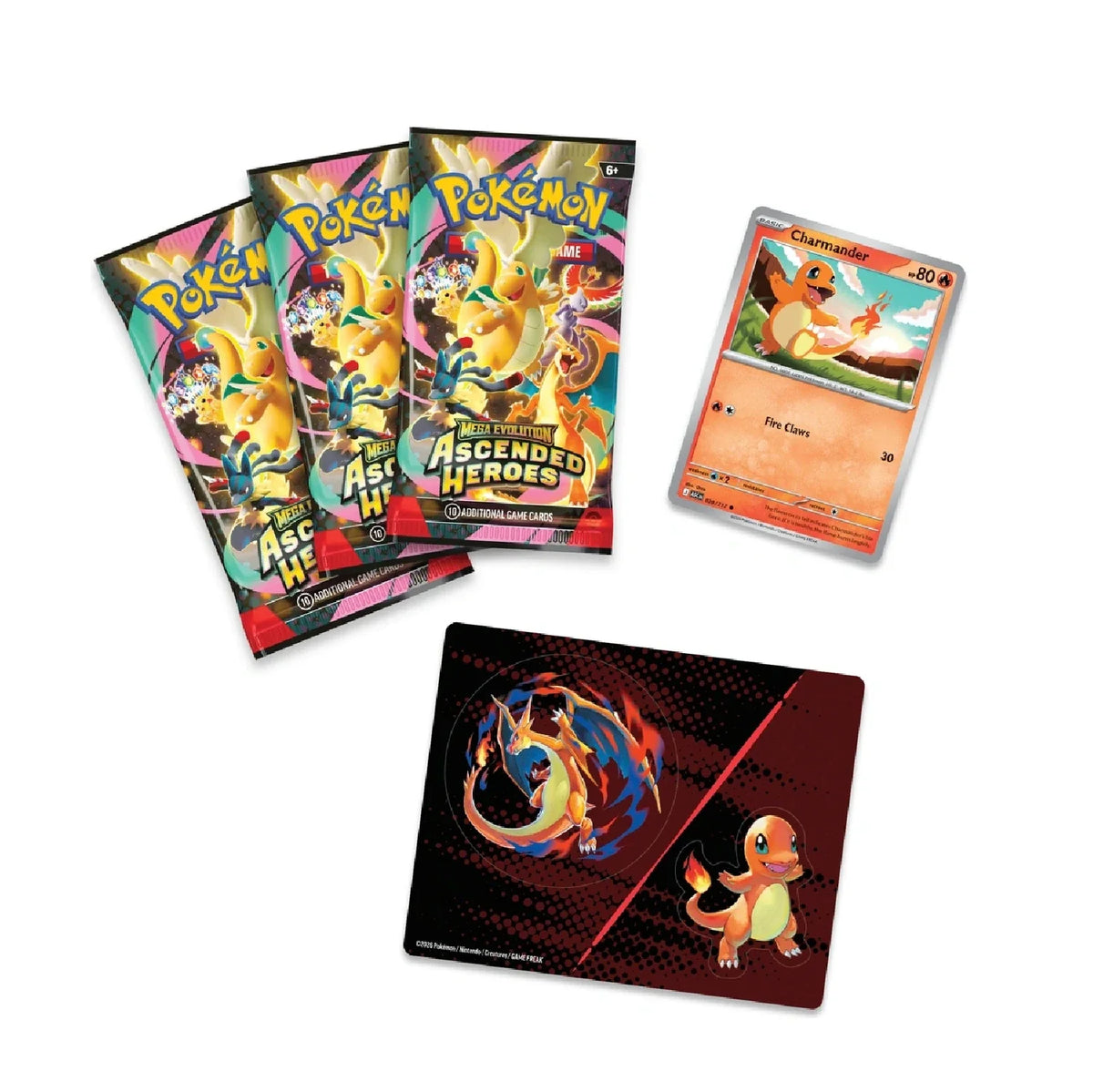 Pokemon TCG: Ascended Heroes - Mega Charizard Tech Sticker Collection