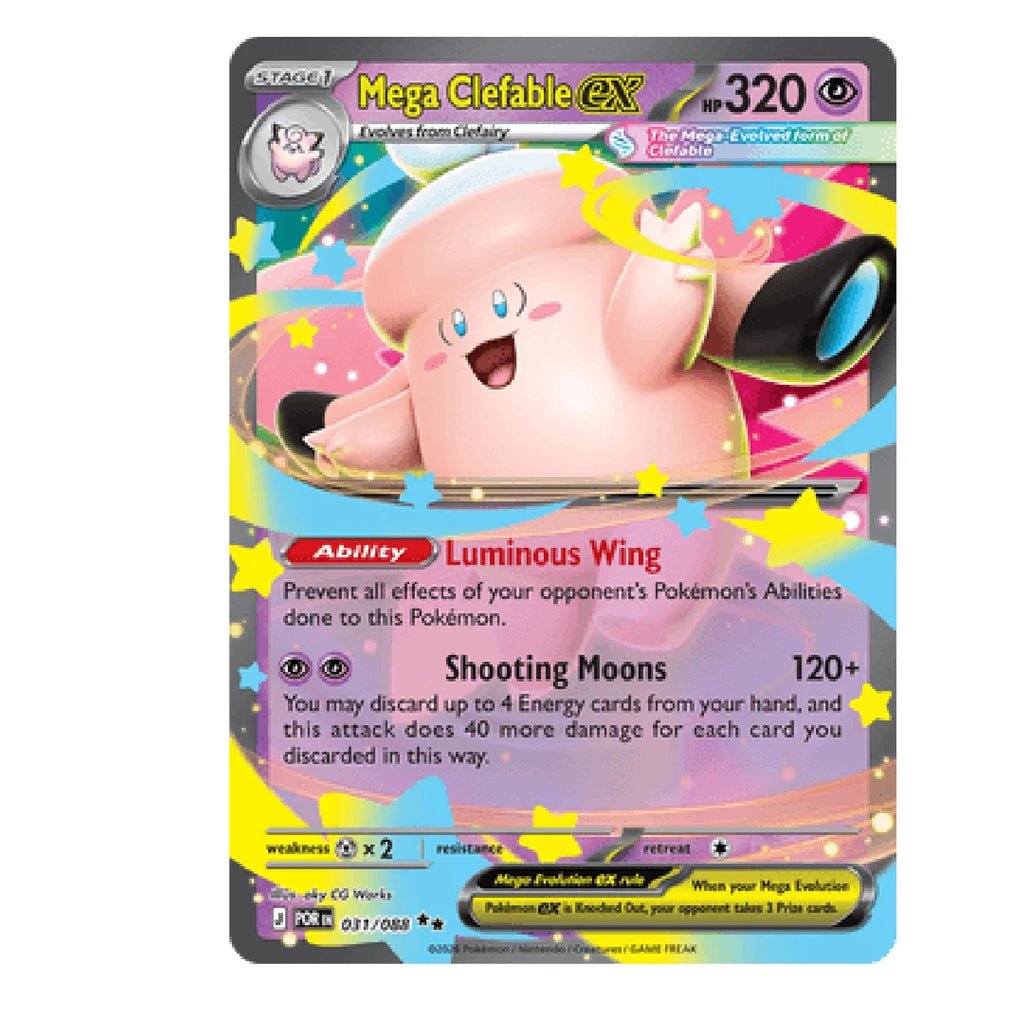 Pokemon TCG: Mega Moonlight Tin (Clefable)