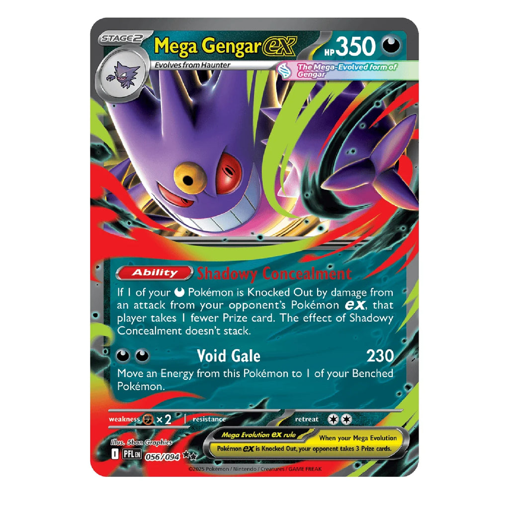 Pokemon TCG: Mega Moonlight Tin (Gengar)