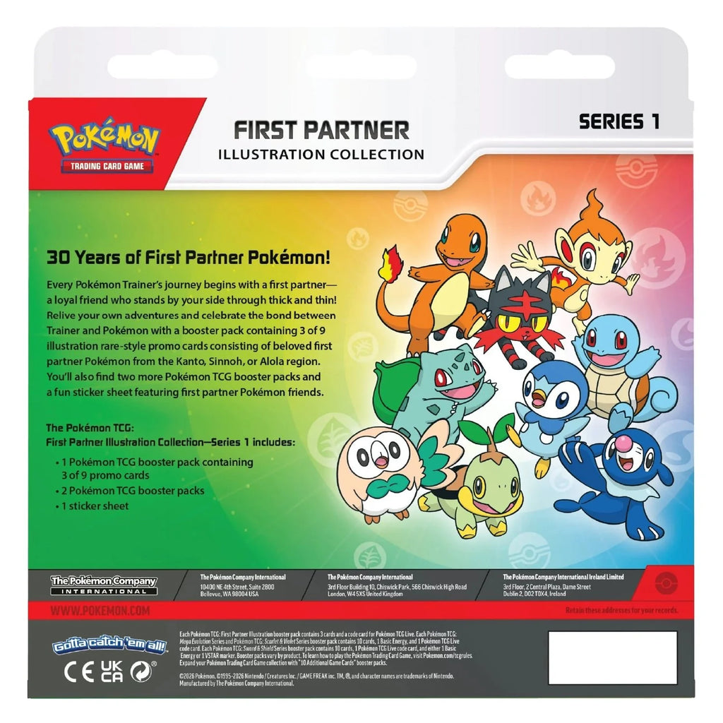 Pokemon TCG: First Partner Illustration - Series 1