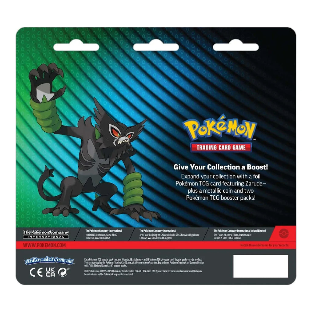 Pokemon TCG: Zarude 2-Pack Blister