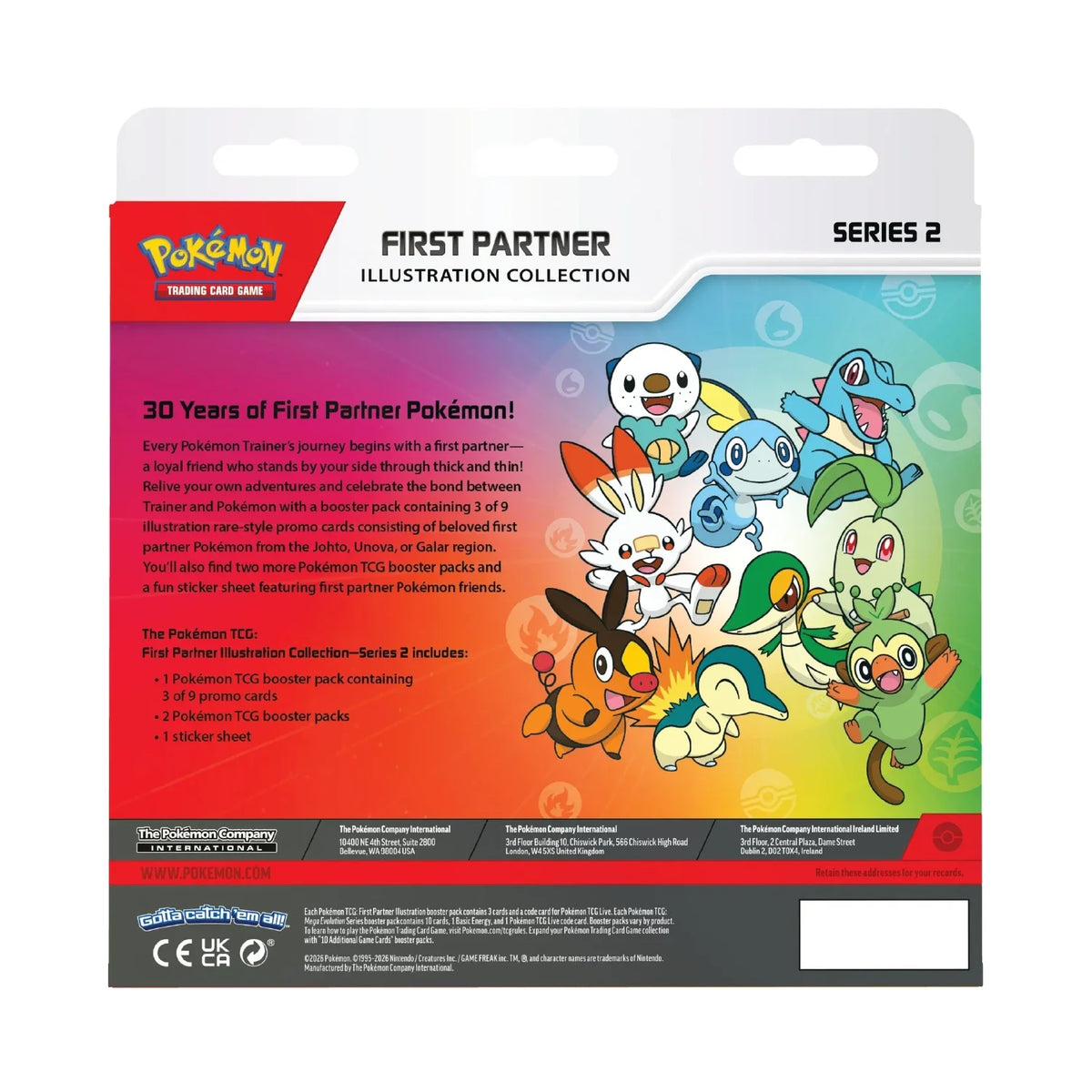 Pokemon TCG: First Partner Illustration - Series 2